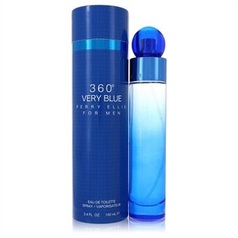 Perry Ellis 360 Very Blue by Perry Ellis - Eau De Toilette Spray 100 ml - miehille