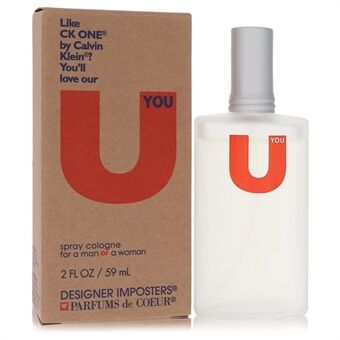 Designer Imposters U You by Parfums De Coeur - Cologne Spray (Unisex) 60 ml - naisille