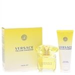 Versace Yellow Diamond by Versace - Gift Set -- 3 oz Eau De Toilette Spray + 3.4 oz Body lotion - naisille