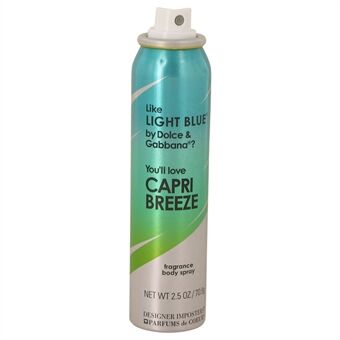 Designer Imposters Capri Breeze by Parfums De Coeur - Body Spray (Tester) 75 ml - naisille