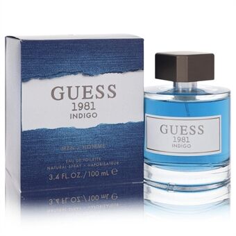 Guess 1981 Indigo by Guess - Eau De Toilette Spray 100 ml - miehille