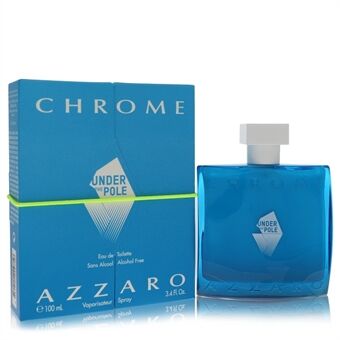 Chrome Under The Pole by Azzaro - Eau De Toilette Spray (Alcohol Free) 100 ml - miehille
