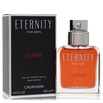 Eternity Flame by Calvin Klein - Eau De Toilette Spray 100 ml - miehille
