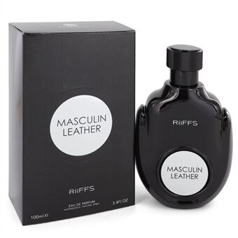Masculin Leather by Riiffs - Eau De Parfum Spray 100 ml - miehille