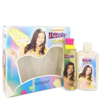 iCarly Click by Marmol & Son - Gift Set -- 3.4 oz Eau De Toilette Spray + 8 oz Body Lotion - naisille