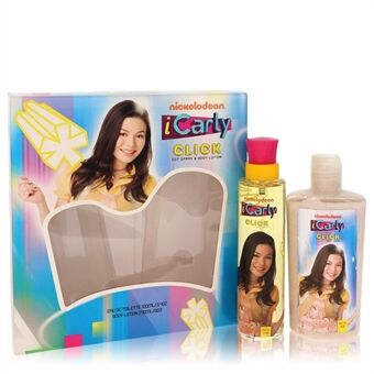 iCarly Click by Marmol & Son - Gift Set -- 3.4 oz Eau De Toilette Spray + 8 oz Body Lotion - naisille