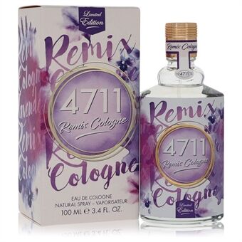 4711 Remix Lavender by 4711 - Eau De Cologne Spray (Unisex) 100 ml - miehille