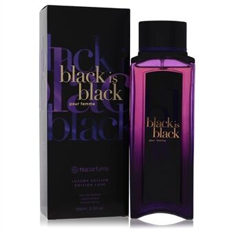 Black is Black by Nu Parfums - Eau De Parfum Spray 100 ml - naisille