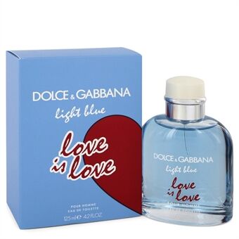 Light Blue Love Is Love by Dolce & Gabbana - Eau De Toilette Spray 125 ml - miehille