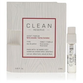 Clean Terra Woods Reserve Blend by Clean - Vial (sample) 1 ml - naisille