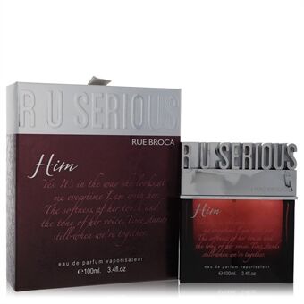 R U Serious Him by Rue Broca - Eau De Parfum Spray 100 ml - miehille