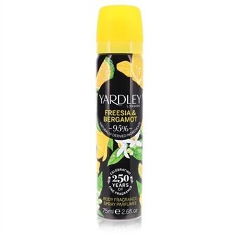 Yardley Freesia & Bergamot by Yardley London - Body Fragrance Spray 77 ml - naisille