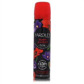 Yardley Poppy & Violet by Yardley London - Body Fragrance Spray 77 ml - naisille