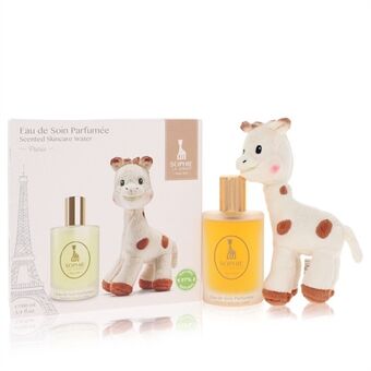 Sophie La Girafe Eau de Soin Parfumee by Sophie La Girafe - Gift Set -- 3.4 oz Scented Skincare Water (Alcohol-Free) + 1 Sophie La Girafe Soft Toy - naisille