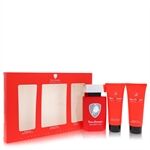Lamborghini Sportivo by Tonino Lamborghini - Gift Set -- 4.2 oz Eau De Toilette Spray + 3.4 oz Shower Gel + 3.4 oz After Shave Balm - miehille