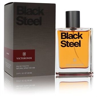 Victorinox Black Steel by Victorinox - Eau De Toilette Spray 100 ml - miehille