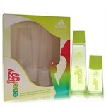 Adidas Fizzy Energy by Adidas - Gift Set -- 2.5 oz Eau De Toilette Spray + 1 oz Eau De Toilette Spray - naisille