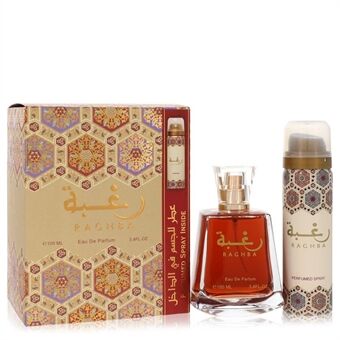 Lattafa Raghba   by Lattafa - Eau De Parfum Spray Plus 1.7 oz Deodorant Spray 100 ml - miehille