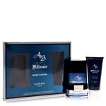 Spirit Millionaire Dark Fusion by Lomani - Gift Set -- 3.3 oz Eau De Parfum Spray + 3.3 oz Shower Gel - miehille
