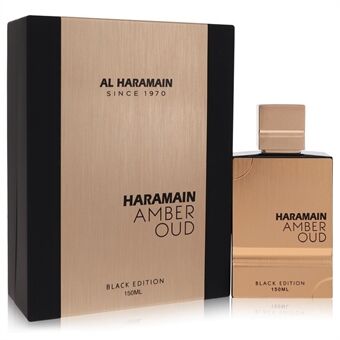 Al Haramain Amber Oud Black Edition by Al Haramain - Gift Set 150 ml 150 ml Eau De Parfum Spray + 0.34 oz Refillable Spray - miehille