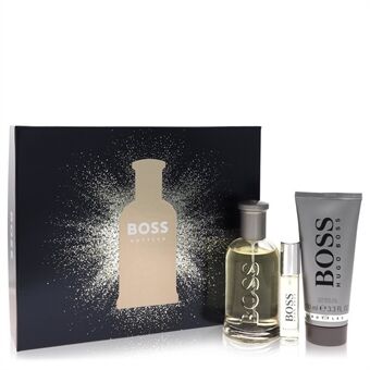 Boss No. 6 by Hugo Boss - Gift Set -- 3.3 oz Eau De Toilette Spray + 0.3 oz Mini EDT Spray  + 3.4 oz Shower Gel - miehille