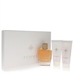 Usher Femme by Usher - Gift Set -- 3.4 oz Eau De Parfum Spray + 3.4 oz Body Lotion + 3.4 oz Shower Gel - naisille