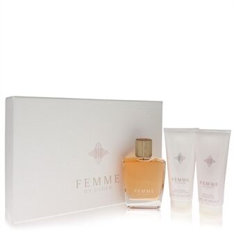 Usher Femme by Usher - Gift Set -- 3.4 oz Eau De Parfum Spray + 3.4 oz Body Lotion + 3.4 oz Shower Gel - naisille