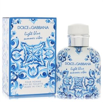 Light Blue Summer Vibes by Dolce & Gabbana - Eau De Toilette Spray 75 ml - miehille
