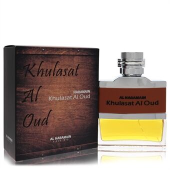 Al Haramain Khulasat Al Oud by Al Haramain - Eau De Parfum Spray (Unisex) 100 ml - miehille