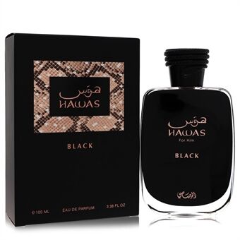 Hawas Black by Rasasi - Eau De Parfum Spray 100 ml - miehille