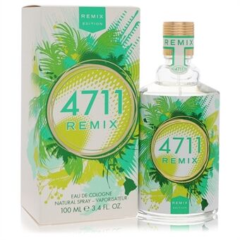 4711 Remix Green Oasis by 4711 - Eau De Cologne Spray (Unisex) 100 ml - miehille