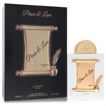 Lattafa Peace & Love by Lattafa - Eau De Parfum Spray (Unisex) 100 ml - miehille