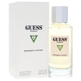 Guess Originals Type 1 Bergamot & Vetiver by Guess - Eau De Parfum Spray 100 ml - miehille