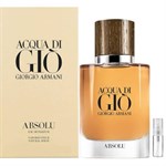 Giorgio Armani Acqua di Giò Absolu - Eau de Parfum - Tuoksunäyte - 2 ml
