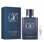 Armani Acqua Di Gio Profondo - Eau de Parfum - Tuoksunäyte - 2 ml