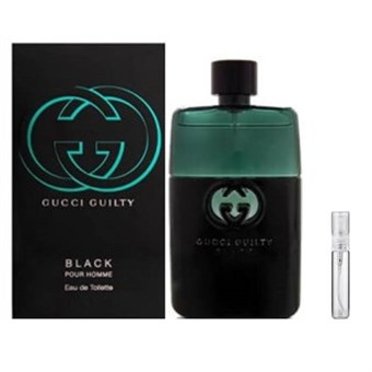 Gucci Guilty Black Men - Eau de Toilette - Tuoksunäyte - 5 ml