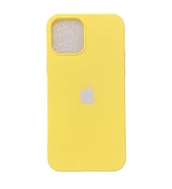IPhone 12 / iPhone 12 Pro silikonikuori - keltainen