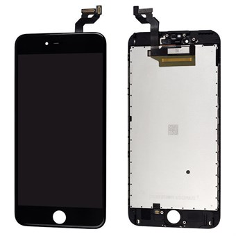 IPhone 6 S Plus LCD + kosketusnäyttö - musta
