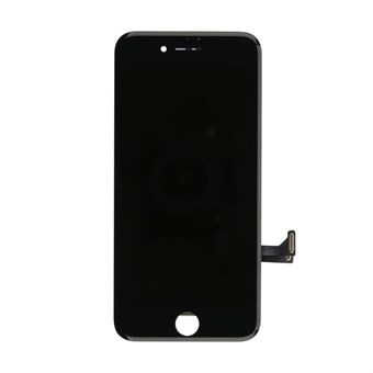 LCD- ja kosketusnäyttö iPhone 7: lle - musta