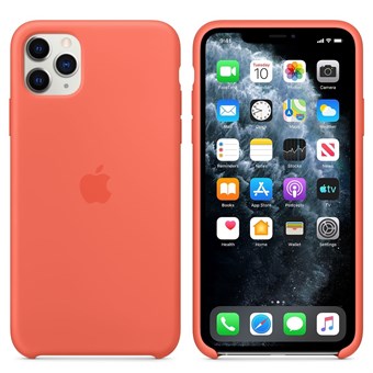 IPhone 11 silikonikuori - oranssi