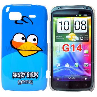Angry Birds -kuori HTC Sensationille (sininen)