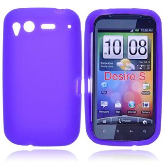 HTC Desire S silikonikuori (violetti)