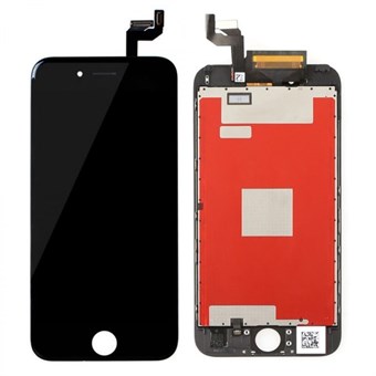 LCD- ja kosketusnäyttö iPhone 6S: lle - musta