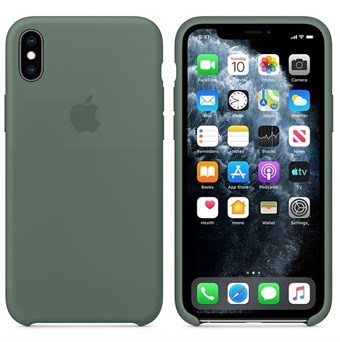 IPhone X / iPhone XS silikonikuori - Army Green