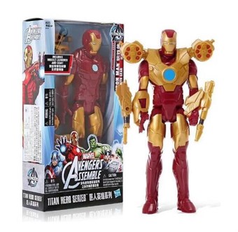 Iron Man Avengers Titan Hero Blast Gear Figuuri - 30 cm
