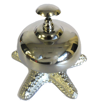 Vastaanottokello - Pöytäkello - Alumiini - Muotoinen kuin meritähti