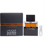 Lalique Encre Noire A L'Extreme - Eau de Parfum - Tuoksunäyte - 2 ml 