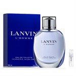 Lanvin L'Homme - Eau de Toilette - Tuoksunäyte - 2 ml