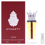 Lattafa Perfumes Dynasty - Eau de Parfum - Tuoksunäyte - 2 ml