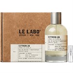 Le Labo Citron 28 Seoul - Eau de Parfum - Tuoksunäyte - 2 ml